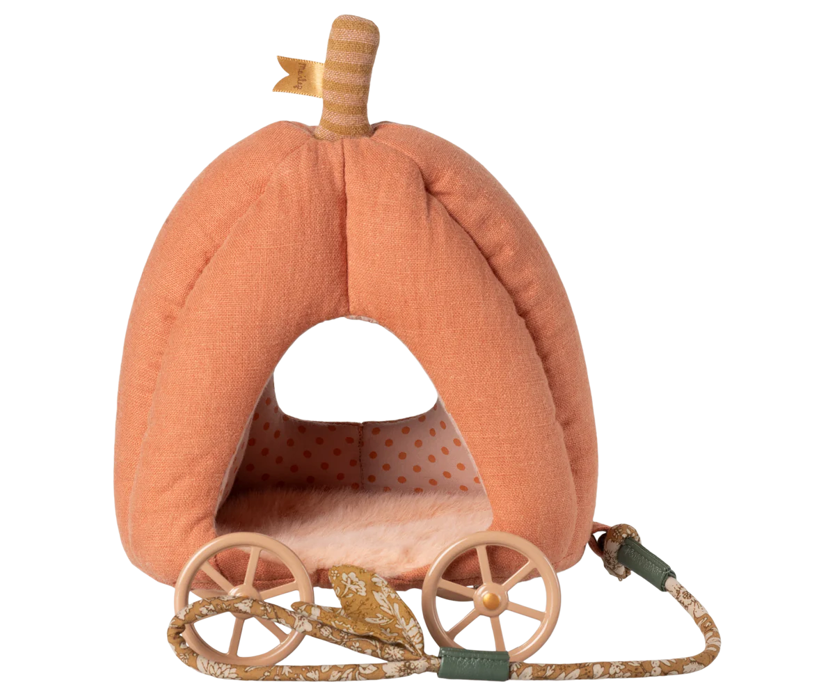 PUMPKIN CARRIAGE-MOUSE