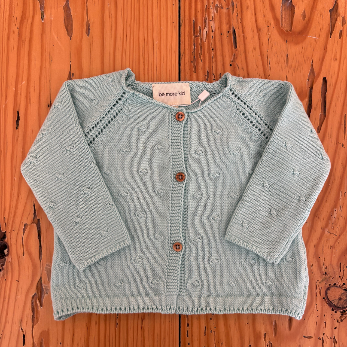 CARDIGAN BEBE MENTA