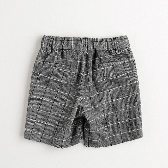 SHORT CUADROS NIÑO