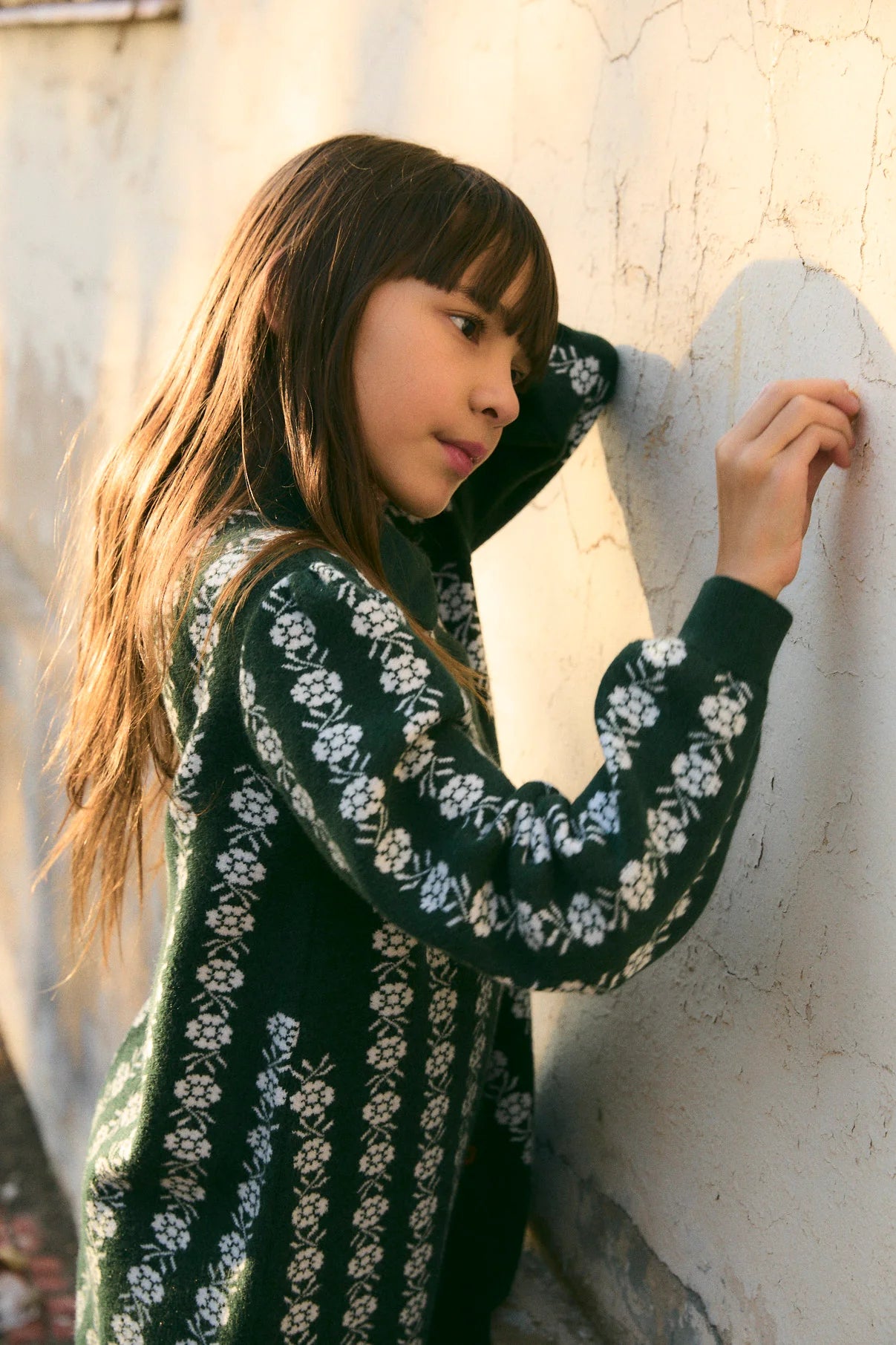 MATILDA FLOWER KNIT DRESS