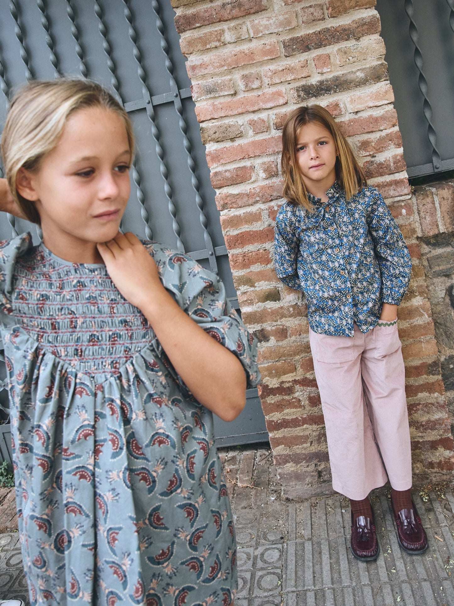 VESTIDO SMOCK PAJAROS