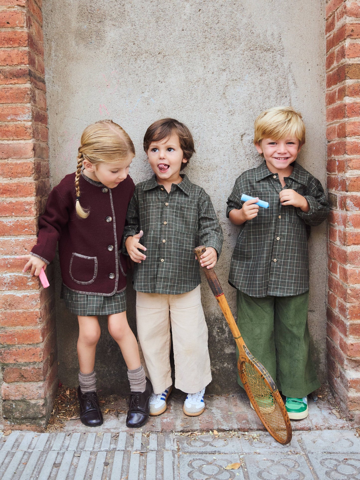 CHAQUETA LANA VINO Y VISION