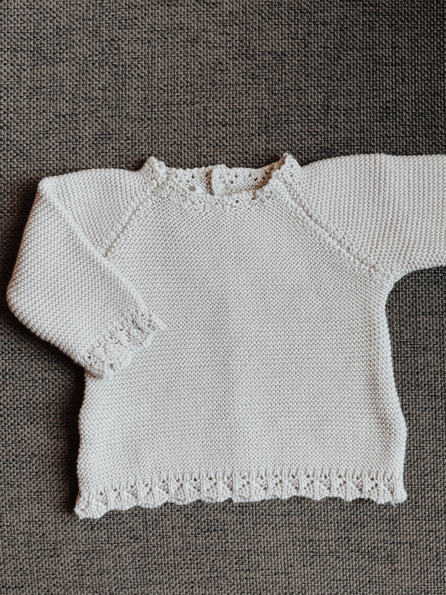 JERSEY BEBE ALGODÓN BEIGE