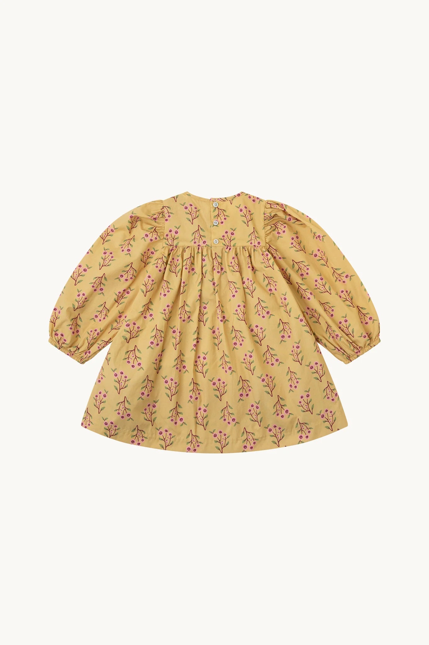 VESTIDO SMOCK FLOR RAMAS