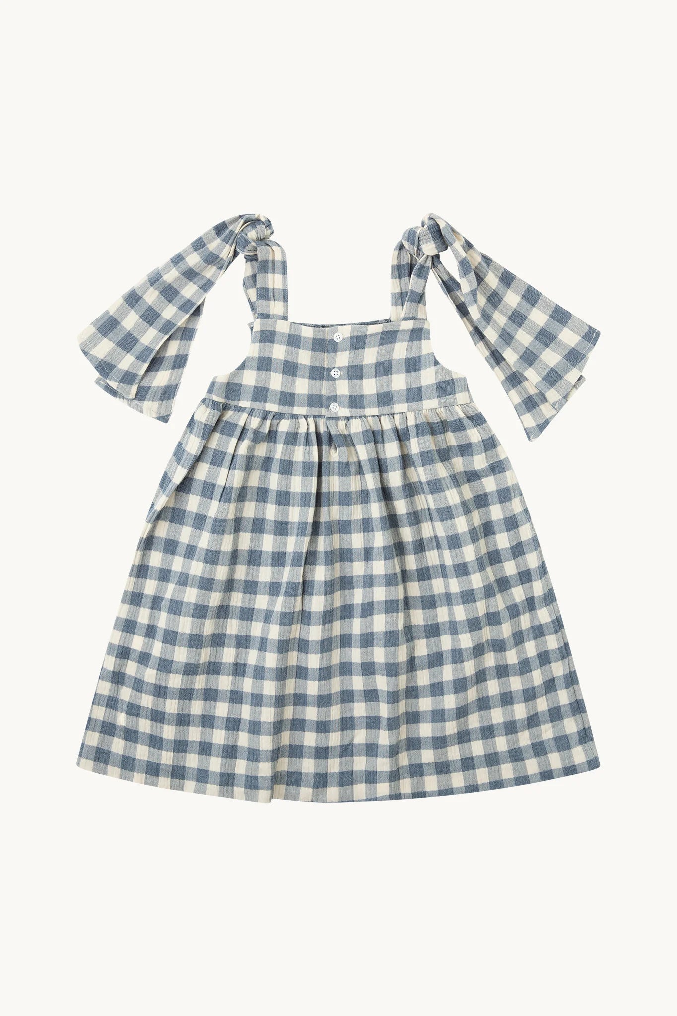 VESTIDO LUA VICHY AZUL