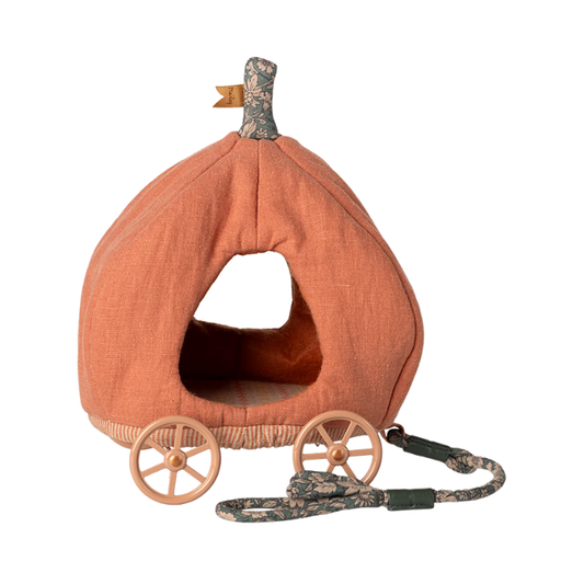 PUMPKIN CARRIAGE-MOUSE