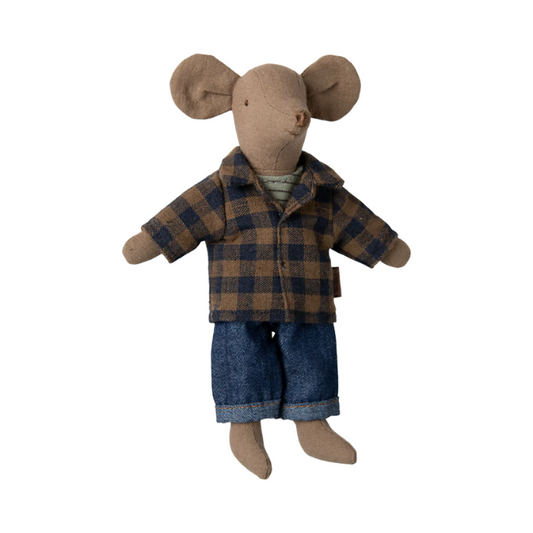 DAD MOUSE- LIGHT BROWN