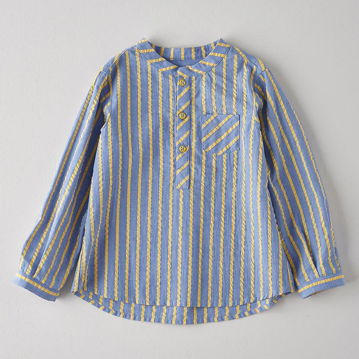 CAMISA NIÑO CELESTE