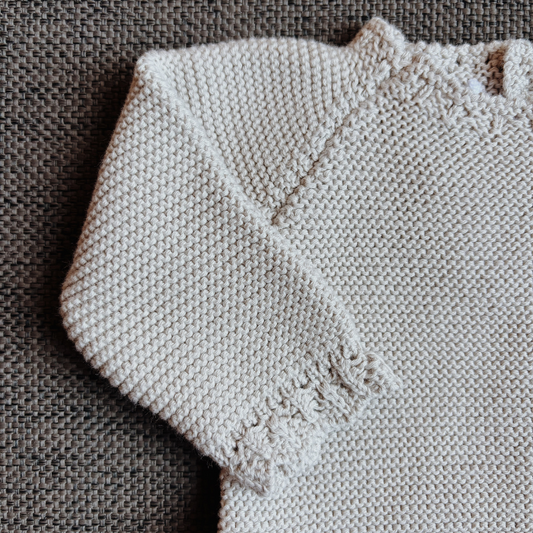 JERSEY BEBE ALGODÓN BEIGE