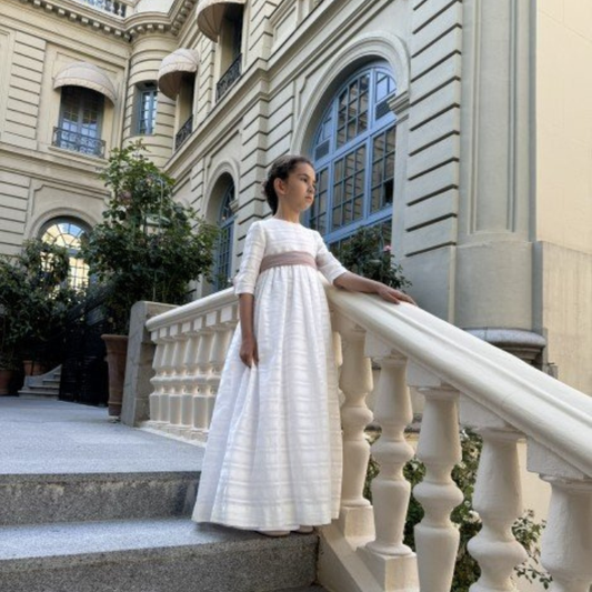 VESTIDO COMUNION BLANCA