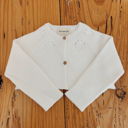 CARDIGAN BEBE BLANCO