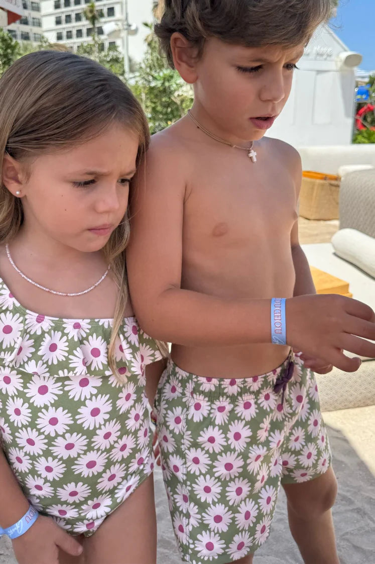 BAÑADOR NIÑO MARGARITAS