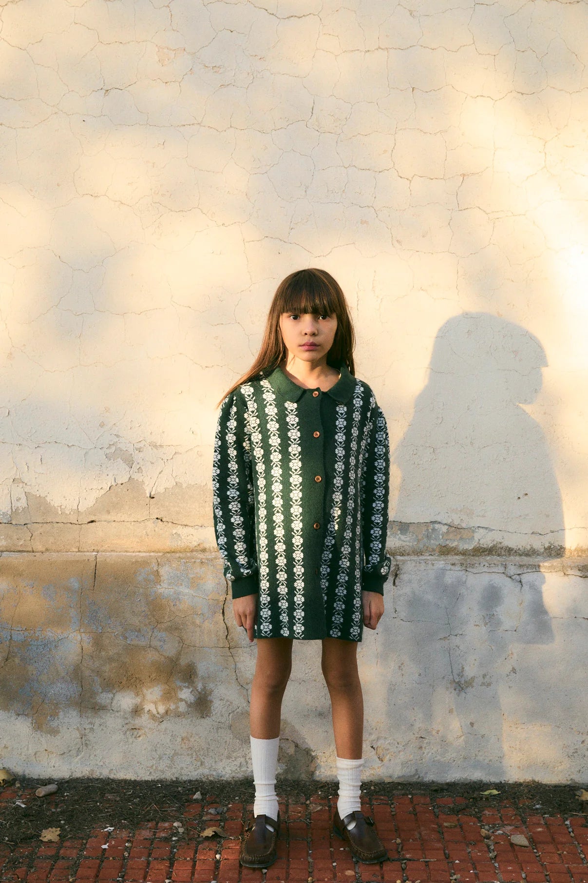 MATILDA FLOWER KNIT DRESS