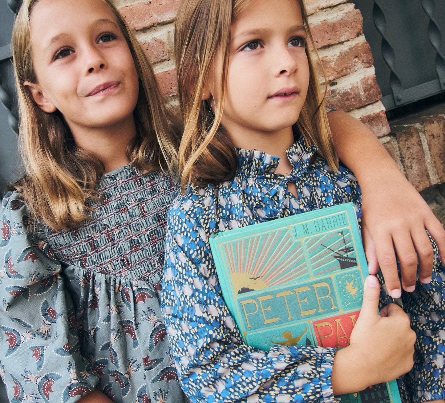 BLUSA GINEVRA FLOR AZUL