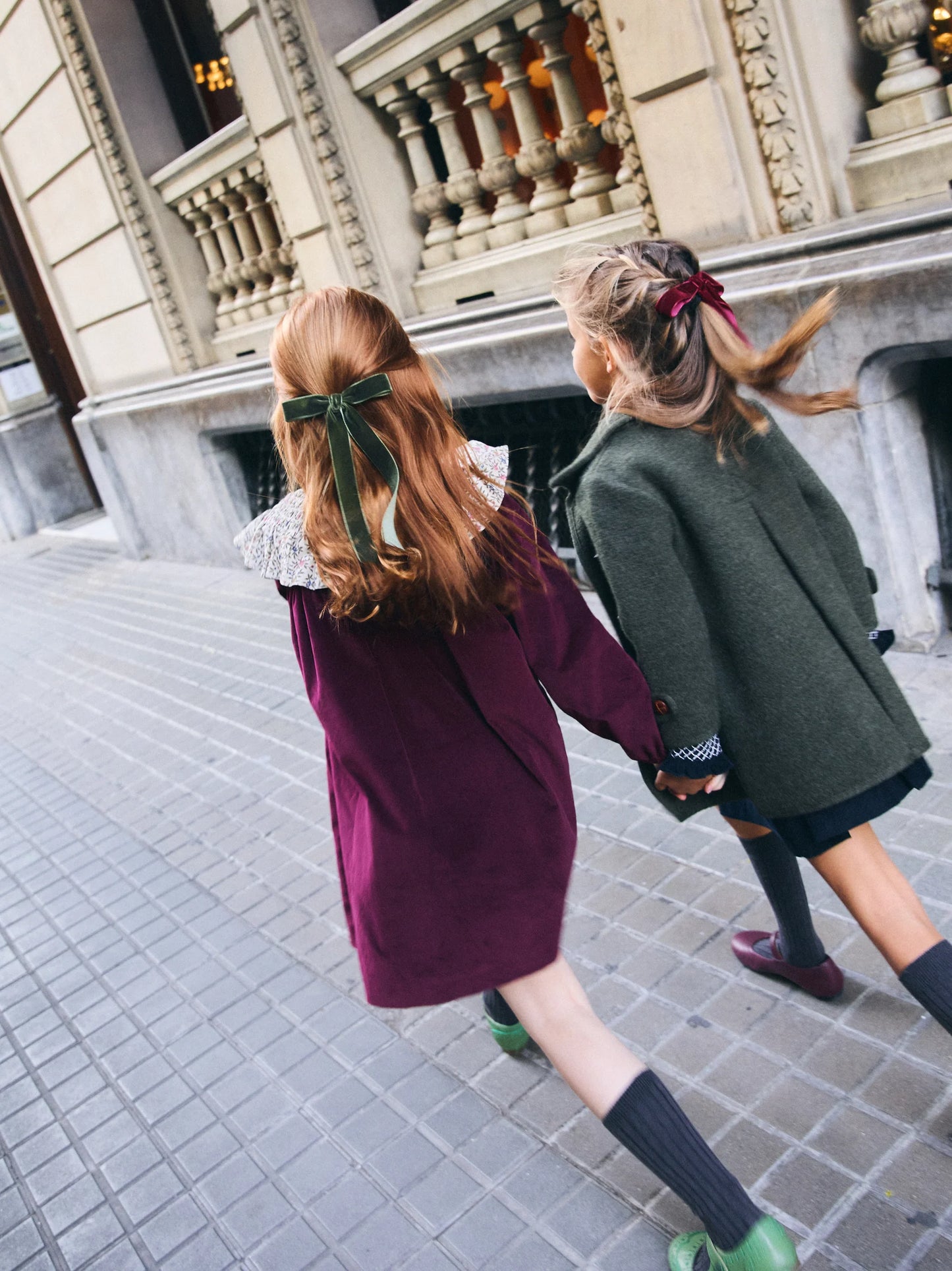 VESTIDO LOUISA TERCIOPELO MARINO