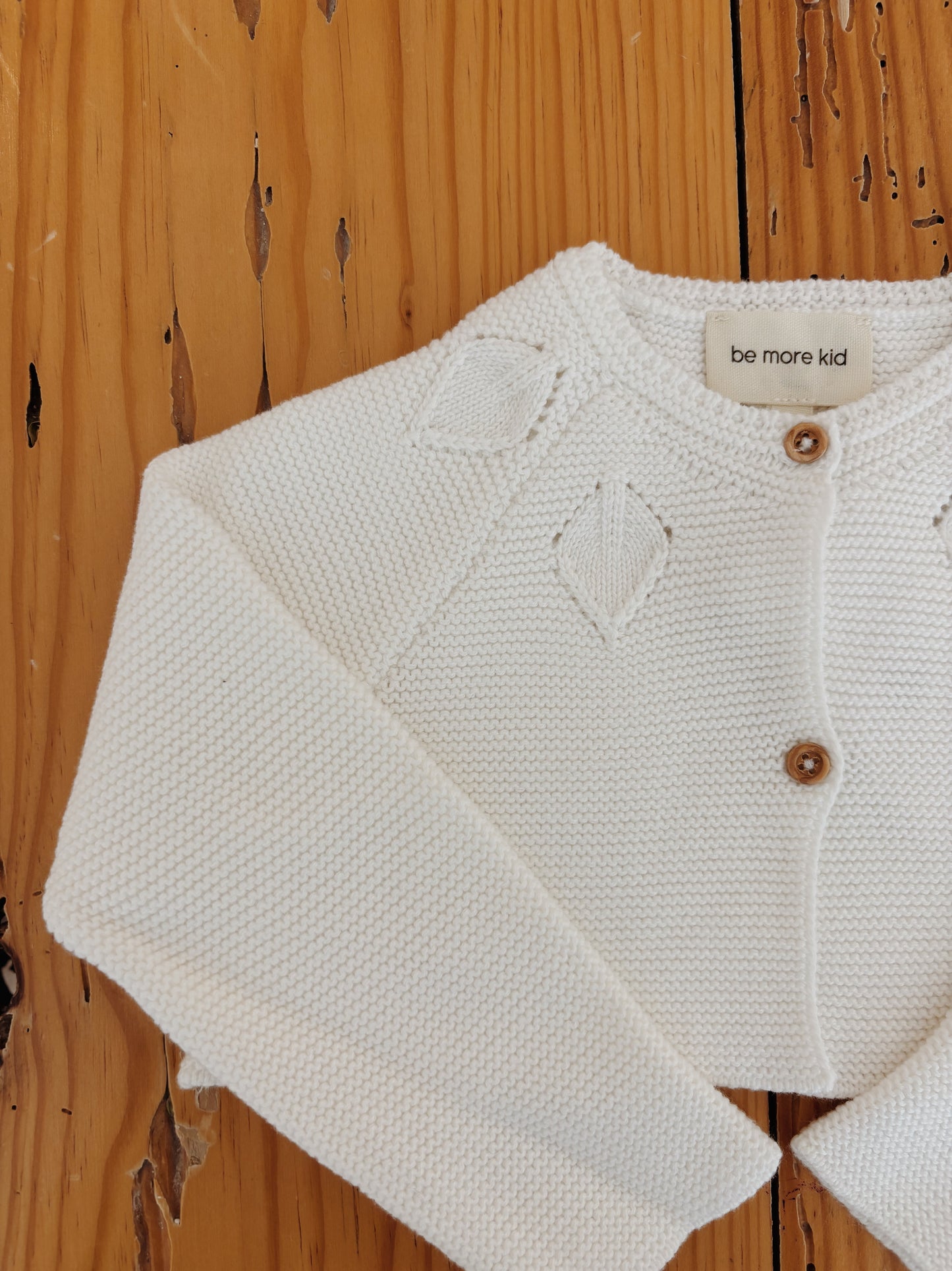 CARDIGAN BEBE BLANCO
