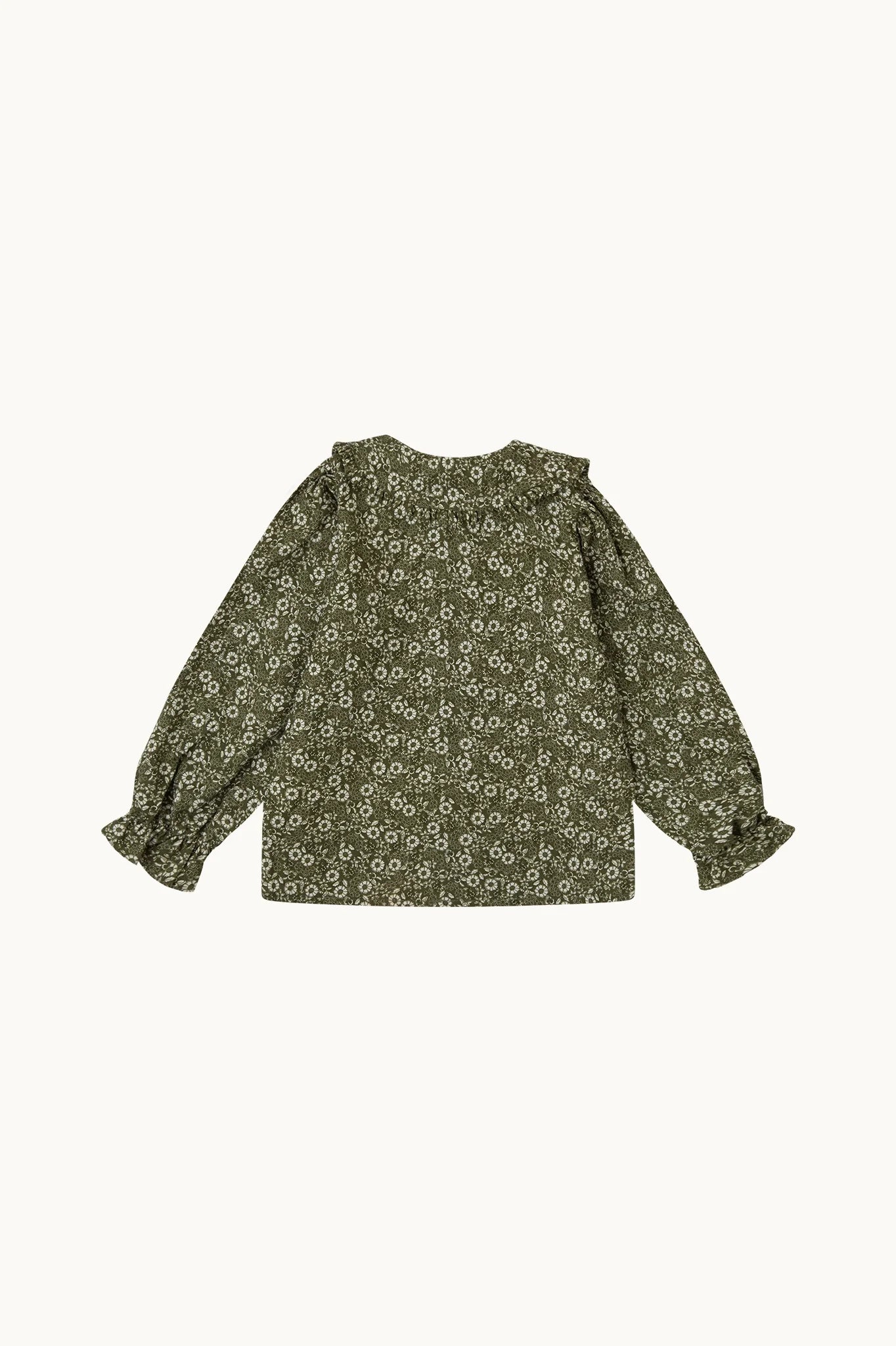 BLUSA LILI FLOR VERDE