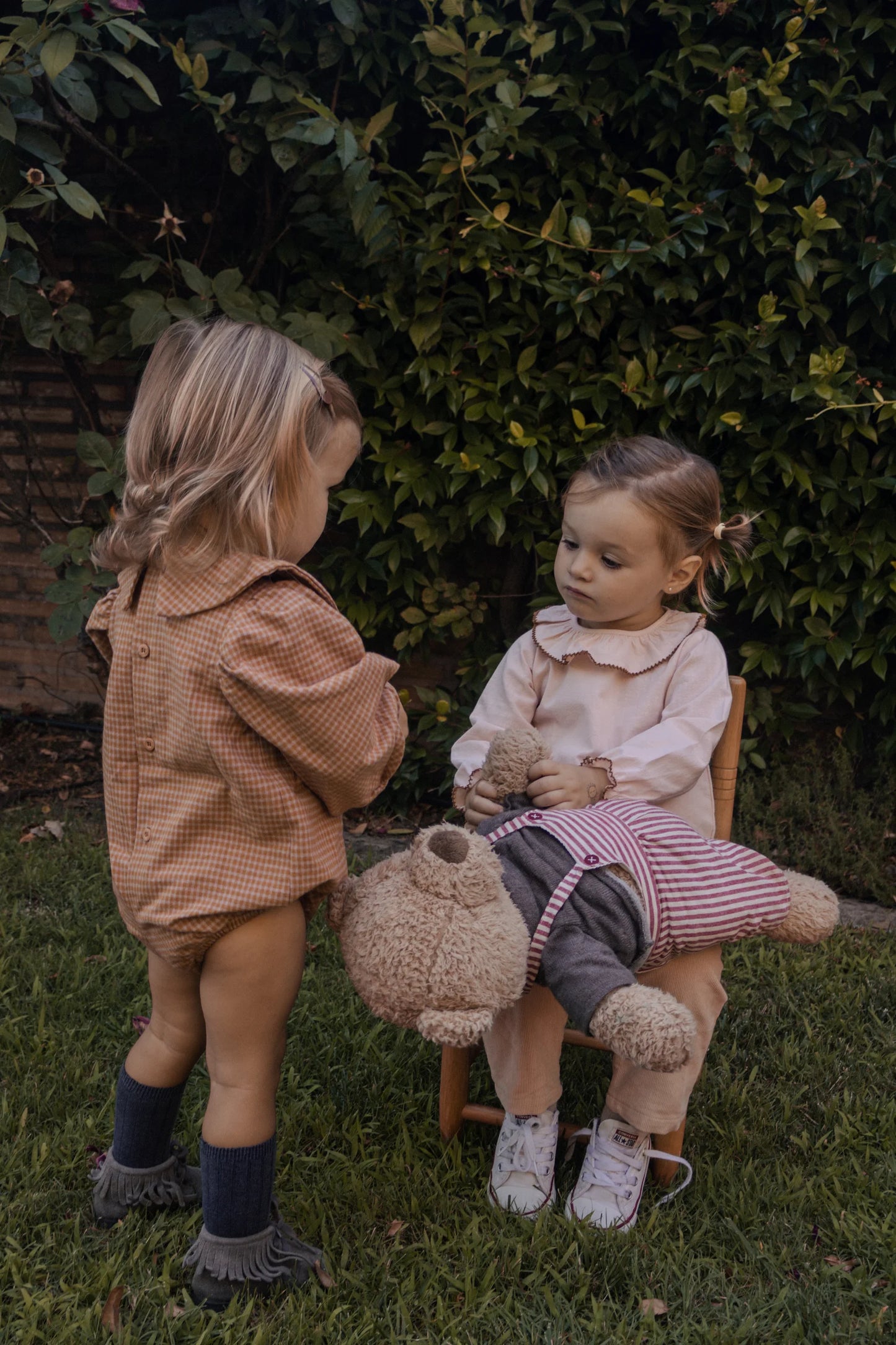 PELELE VICHY CARAMELO