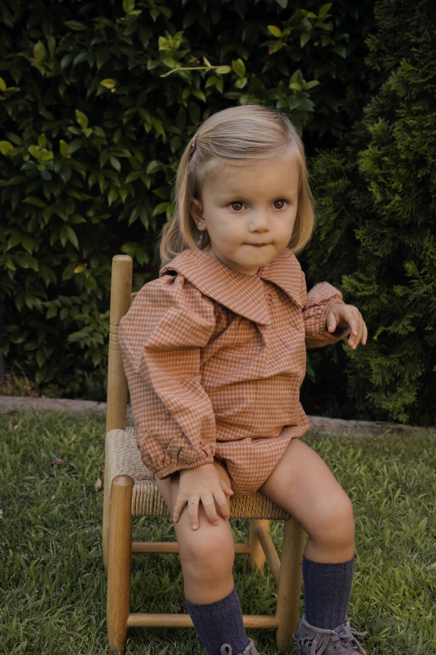 PELELE VICHY CARAMELO