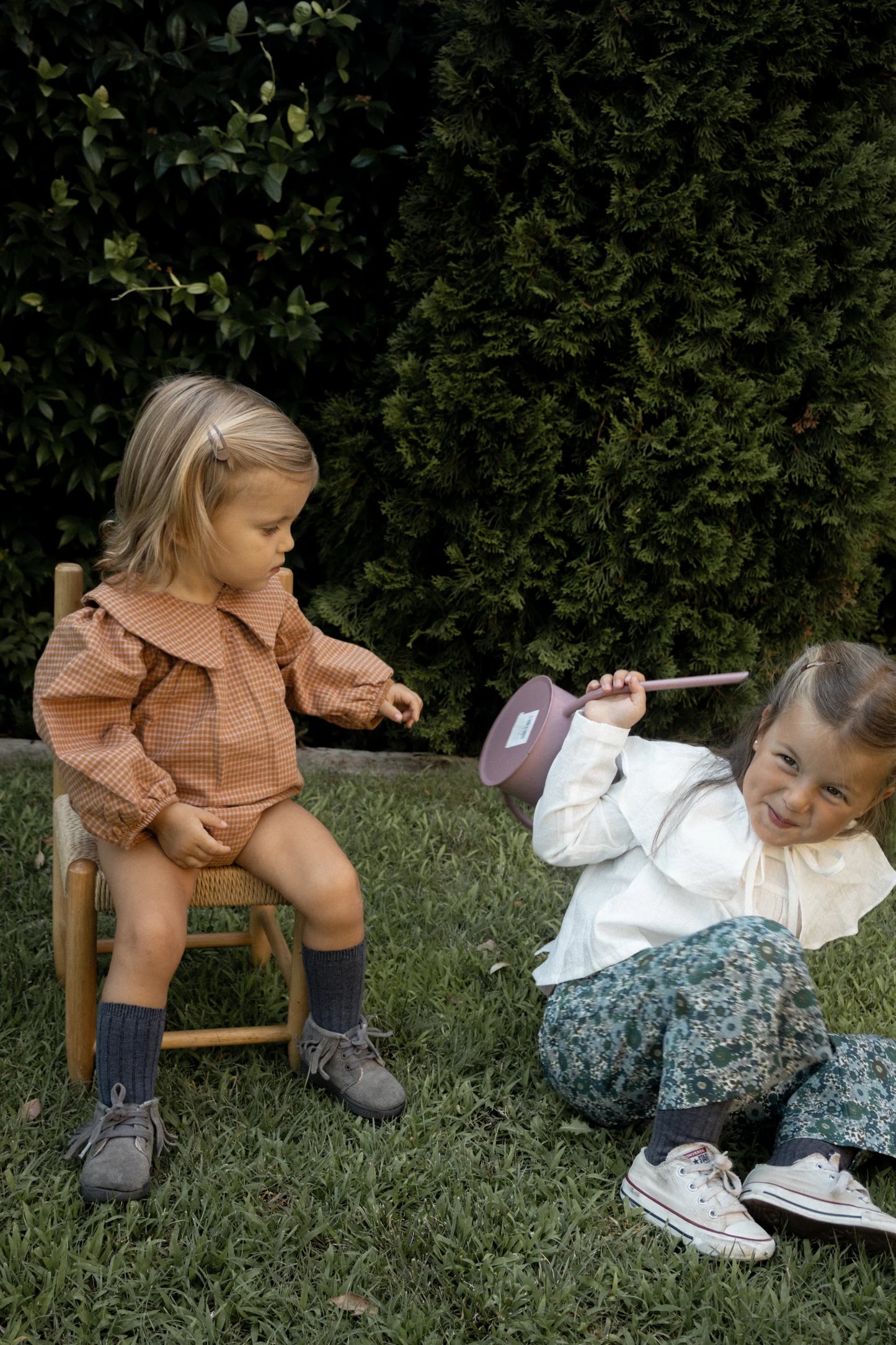 PELELE VICHY CARAMELO