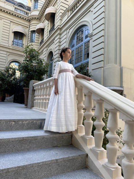 VESTIDO COMUNION BLANCA
